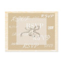 RSVP card postcards