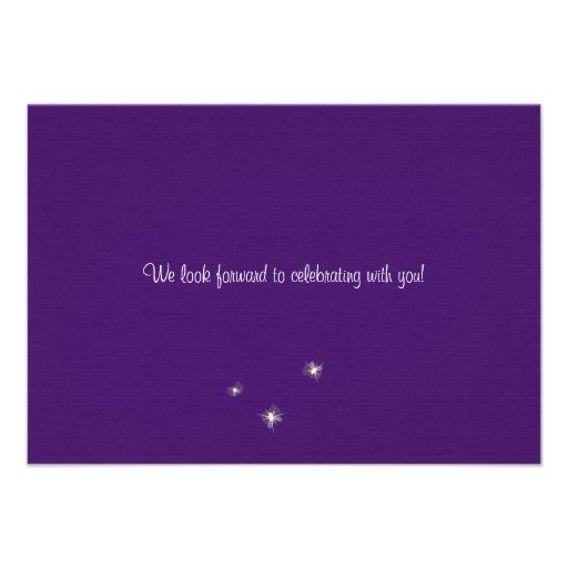 RSVP Card Whimsy Fireflies