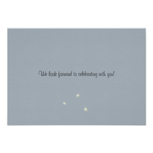 RSVP Card Whimsy Fireflies Custom Invite