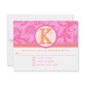 RSVP Cards-Require the 5 x 7 size Inivitations invitations