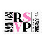 RSVP Chic Wild Zebra postage
