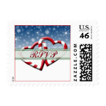 RSVP Christmas Wedding Postage