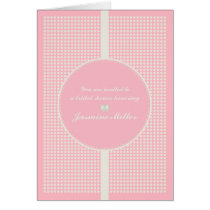 RSVP CUTE PASTEL POLKADOTS AND RIBBONS cards