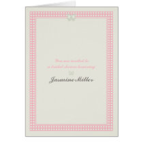 RSVP CUTE PASTEL POLKADOTS AND RIBBONS cards
