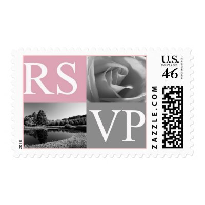 RSVP Event And Wedding Postage Stamp