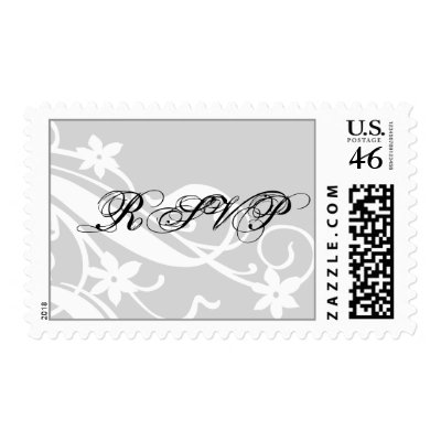 RSVP Event And Wedding Postage Stamp - Customized by TDSwhite_Wedding