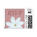 RSVP Flower Postage stamp