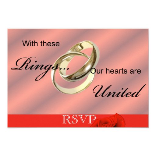 RSVP Gay lesbian Wedding invitation Announcement