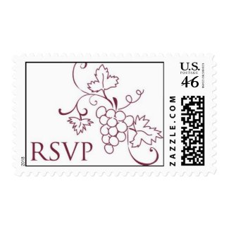 RSVP Grapevine postage stamp