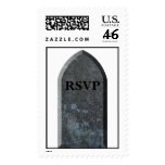 RSVP Halloween Wedding Postage Stamp