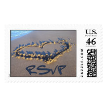 RSVP Heart Postage