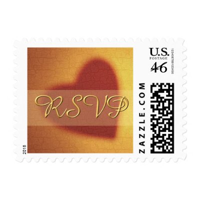 RSVP heart stamps