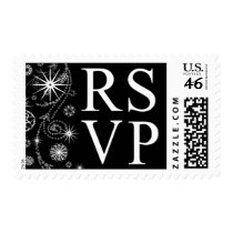 RSVP In Winter Postage Stamp by TDSwhite RSVP In Winter Postage Stamp