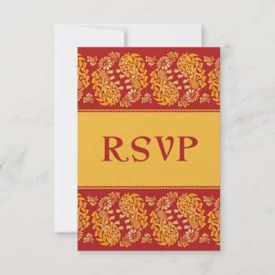 Indian Weddingcards on Rsvp Indian Wedding Card Personalized Invitations From Zazzle Com