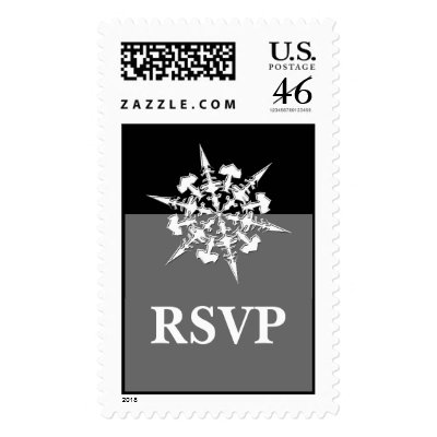 RSVP Invitation Postage Stamp