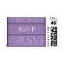 RSVP Lavender Stamp by MarbiaStudiosWedding RSVP Lavender Stamp