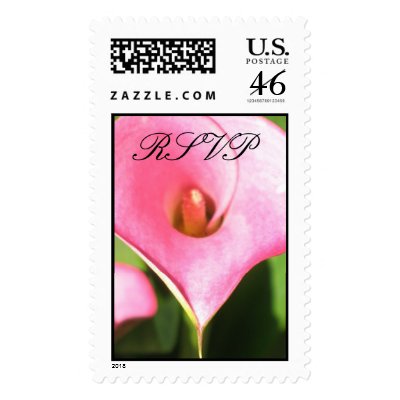 RSVP-Pink Cala Lily Stamp