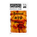 RSVP Pirate Theme Postage Stamp