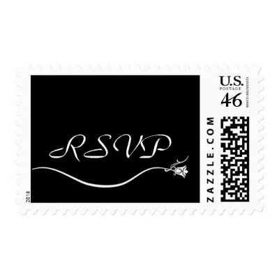 rsvp postage stamp