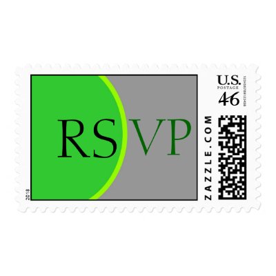 RSVP POSTAGE STAMPS