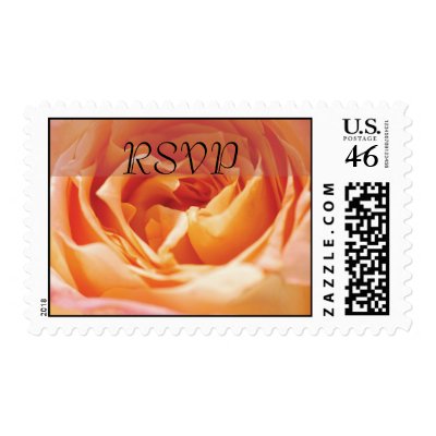 rsvp postage stamp