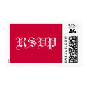 RSVP Postage stamp
