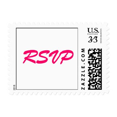 RSVP POSTAGE