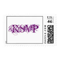 RSVP Postage Stamp by dndartstudio RSVP Postage Stamp