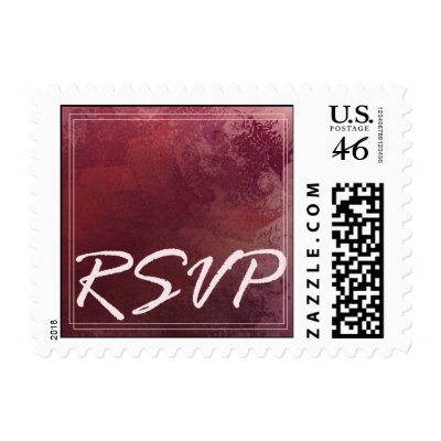 RSVP Postage stamp for your special event