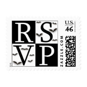 RSVP Postage Stamp - Halloween stamp