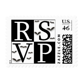 RSVP Postage Stamp - Halloween stamp