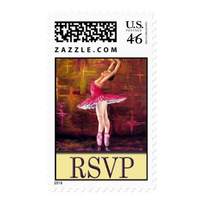 RSVP POSTAGE STAMPS