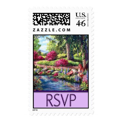 RSVP POSTAGE STAMPS