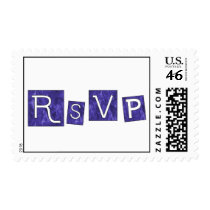 RSVP Postage Stamps by dndartstudio RSVP Postage Stamps