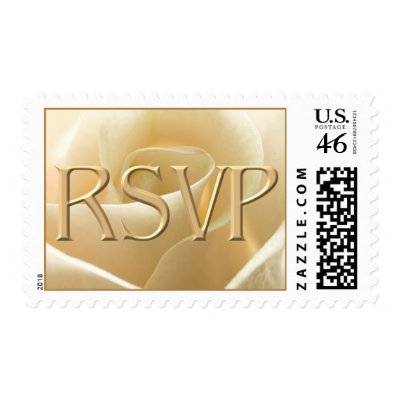 RSVP postage stamps