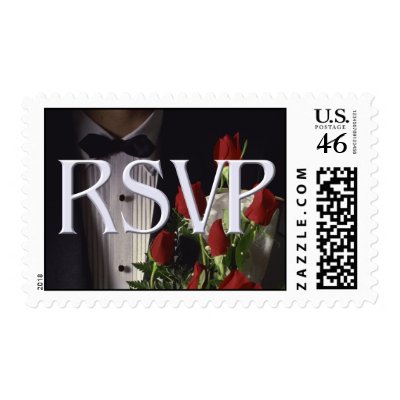 RSVP postage stamps