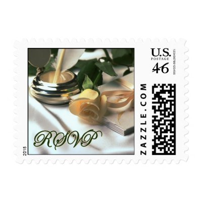 RSVP postage stamps