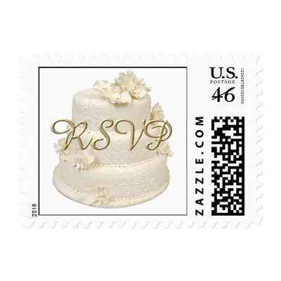 RSVP postage stamps