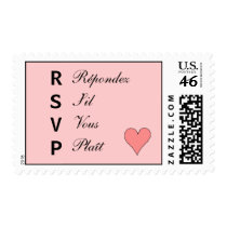 RSVP - postage stamps