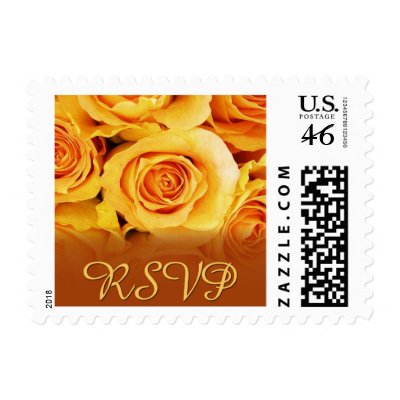 RSVP postage stamps