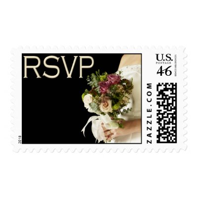 RSVP postage stamps