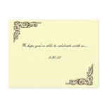 RSVP postcard