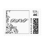 RSVP Postcard Postage Stamp