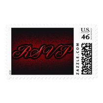 RSVP Red and Black stamps