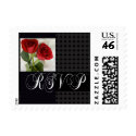 RSVP Red rose postage postage