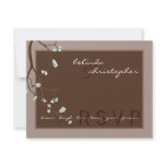RSVP REPLY SLIP :: cherry blossoms 4L Personalized Invites