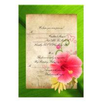 RSVP Response Card invitations