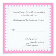 RSVP,response card for wedding invitation Personalized Announcement