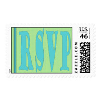 RSVP Stamp-GreenAqua