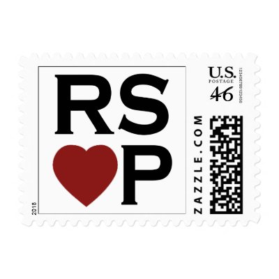 RSVP stamps